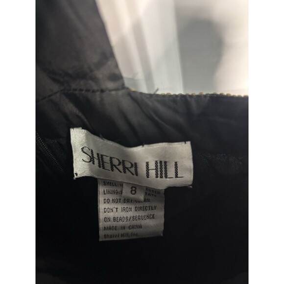 Sherri Hill Formal Beaded Dress Size 8 - Picture 7 of 13
